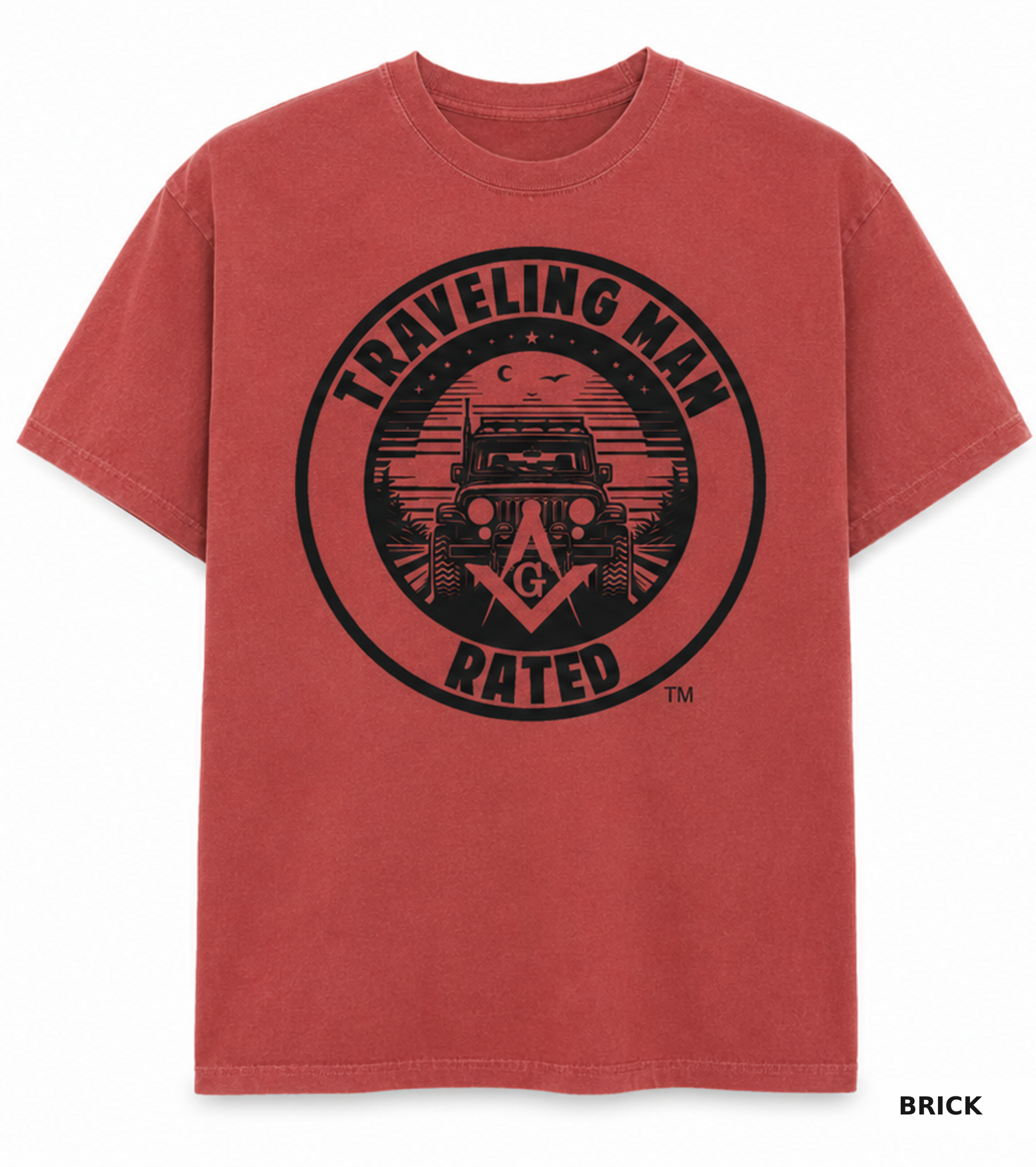 Traveling Man Logo T