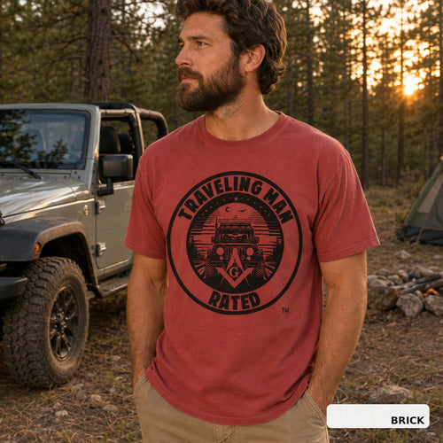Traveling Man Logo T
