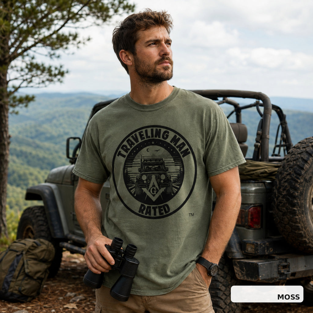 Traveling Man Logo T
