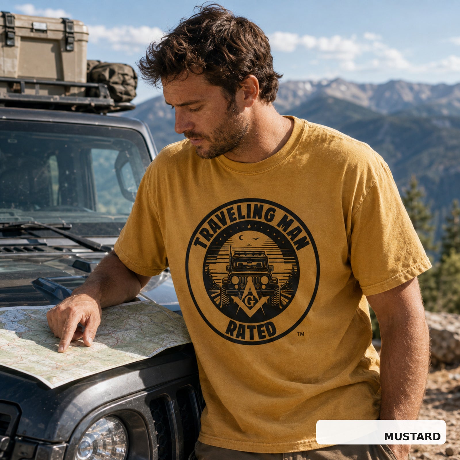 Traveling Man Logo T