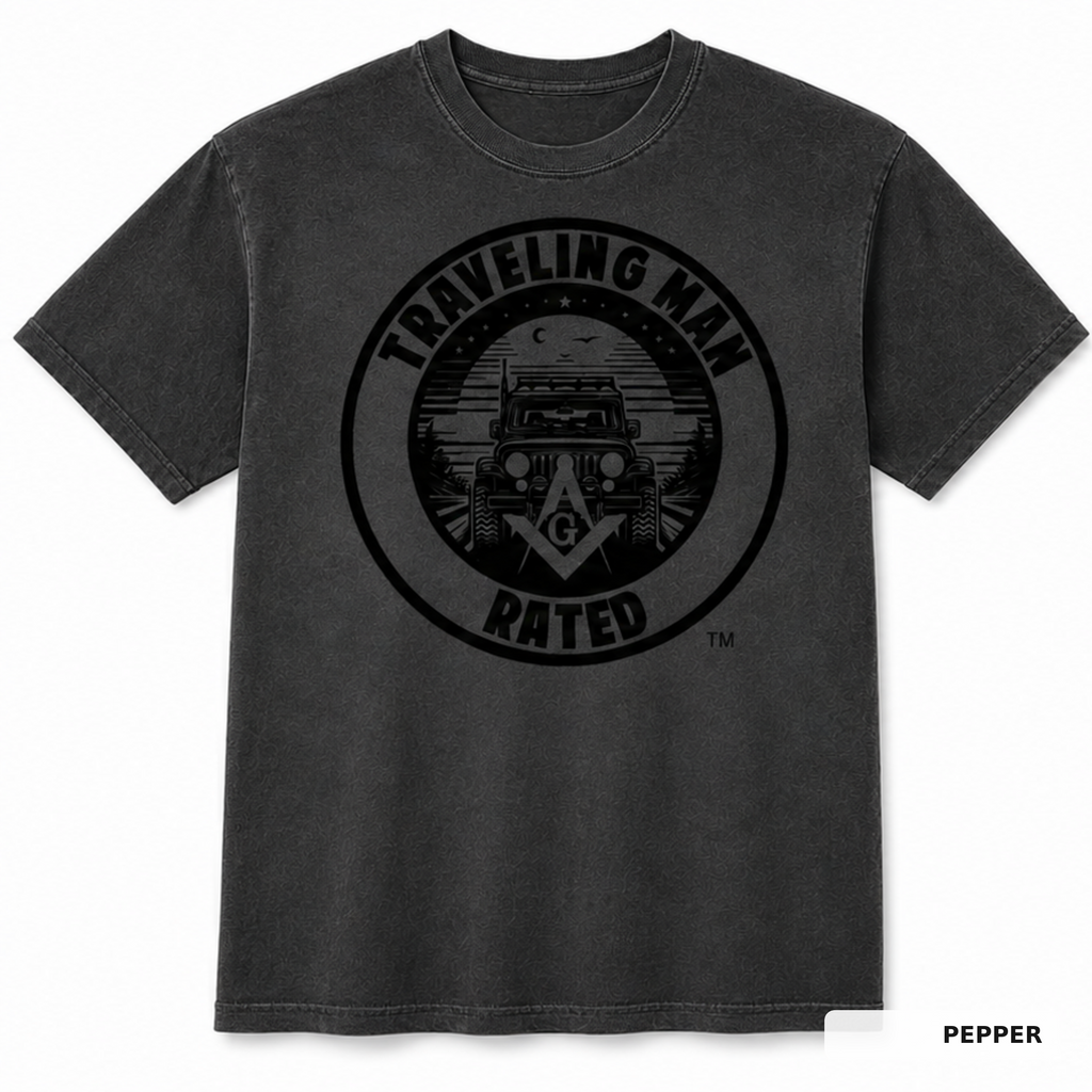Traveling Man Logo T