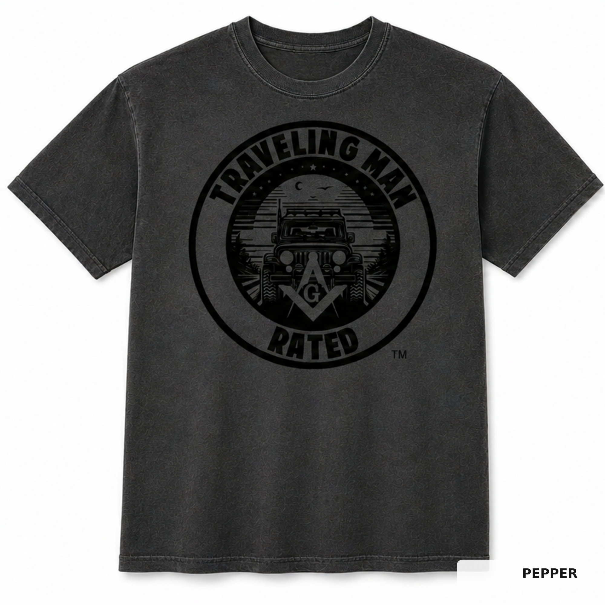 Traveling Man Logo T