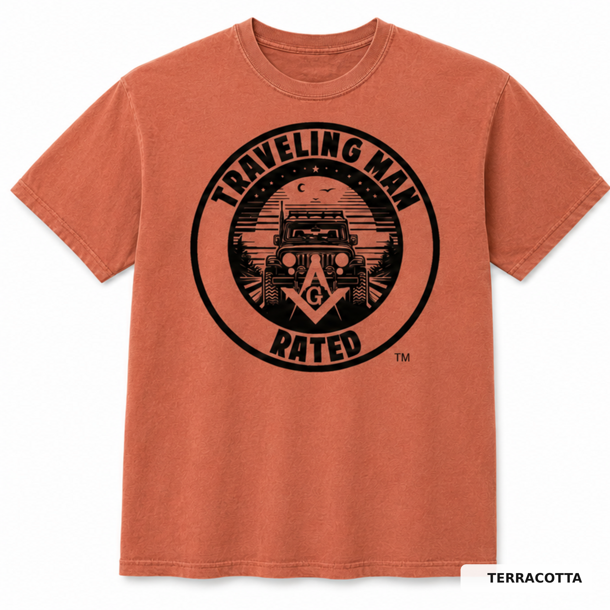 Traveling Man Logo T