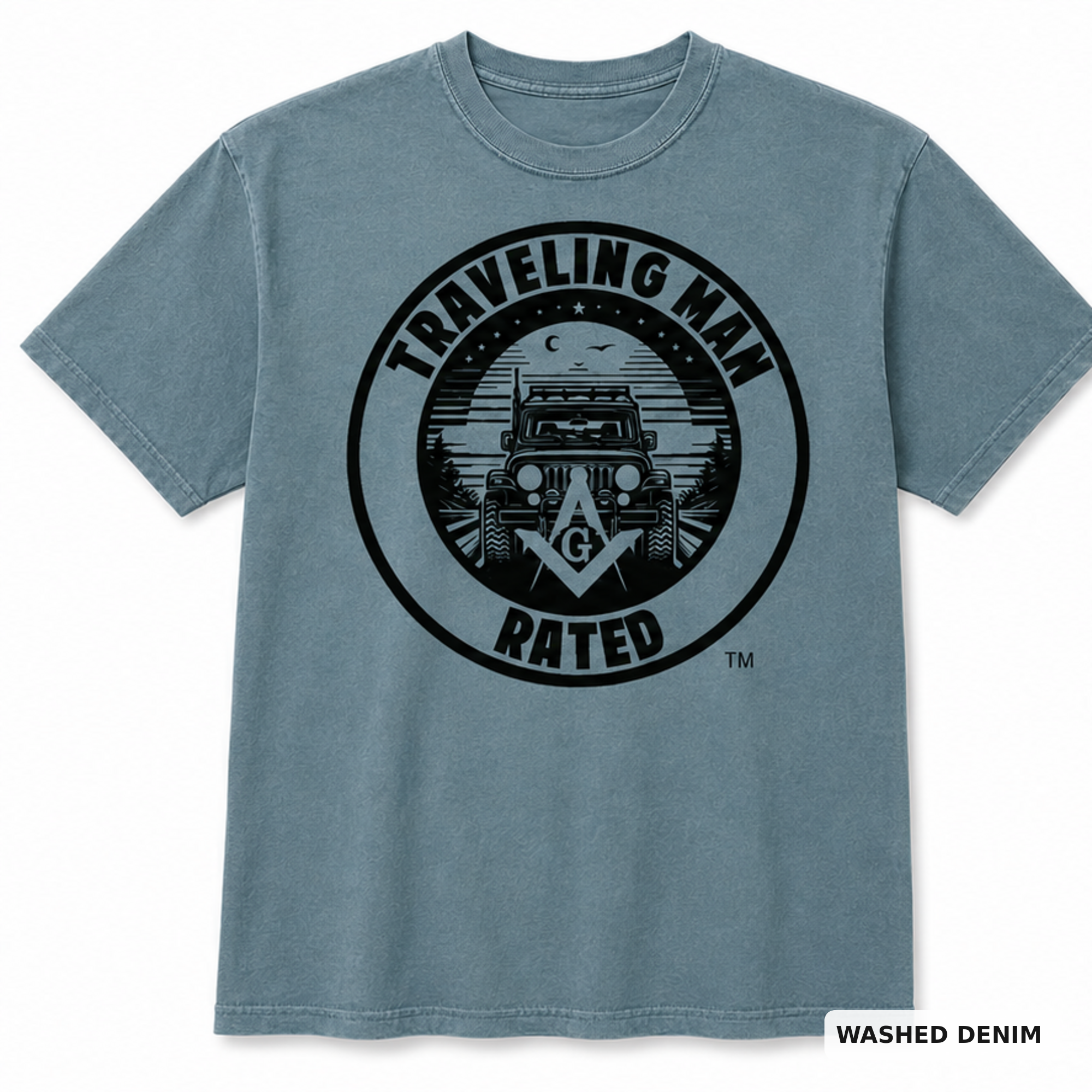 Traveling Man Logo T